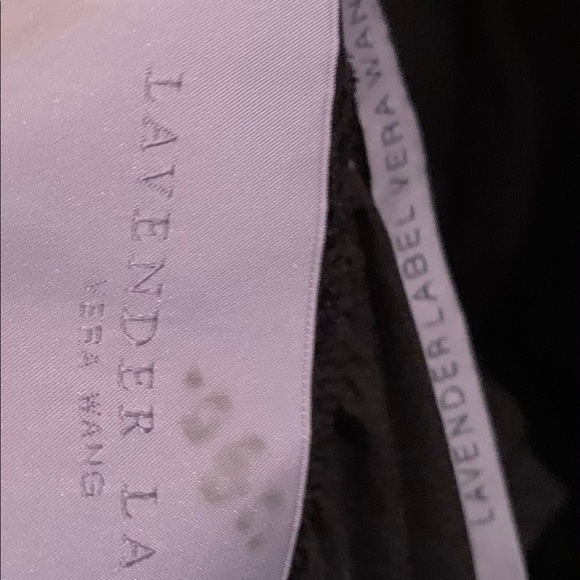 Lavender label Vera Wang long dress in dark blue - Picture 3 of 7